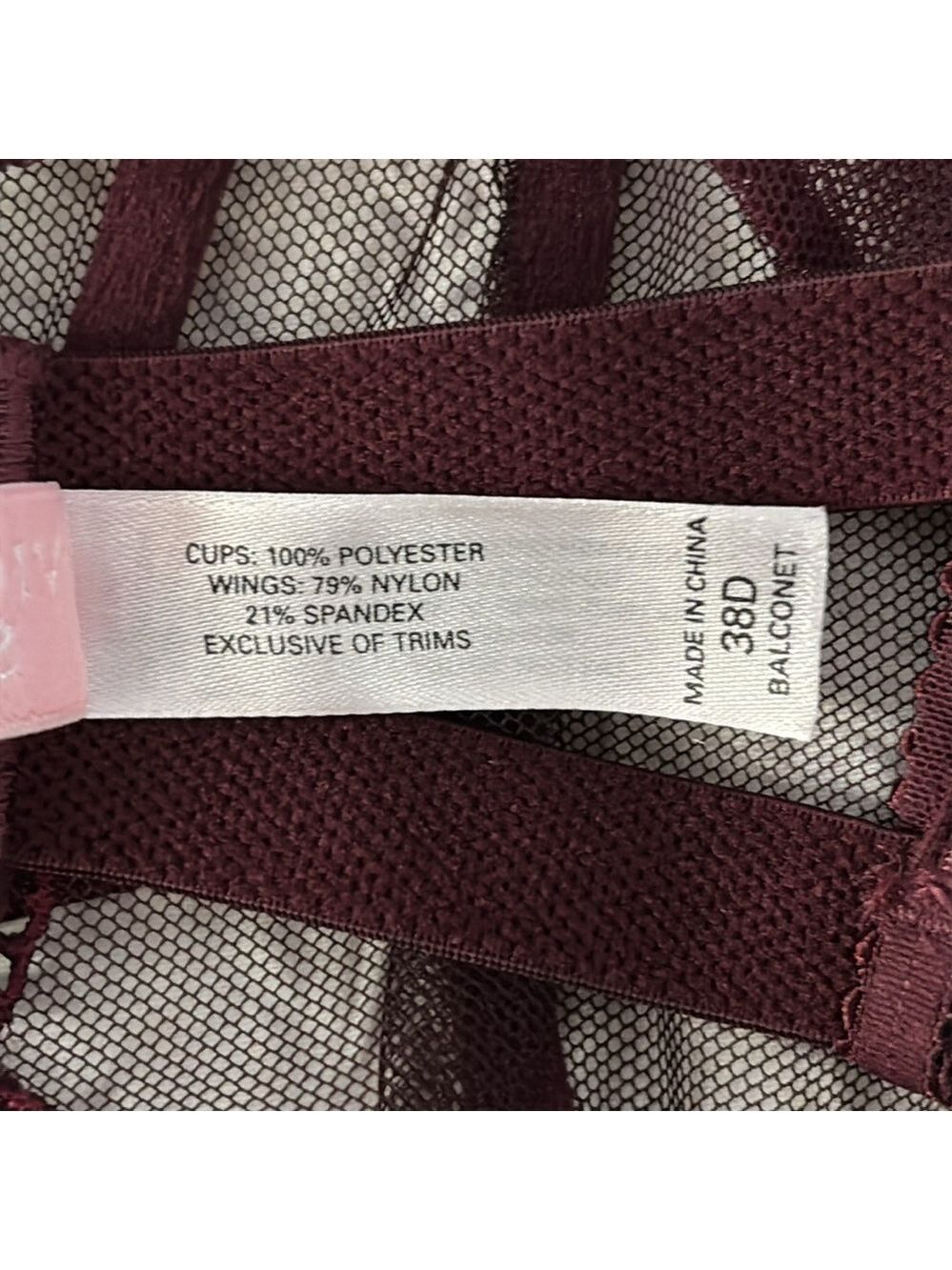 Victoria's Secret Very Sexy Balconet Lace Bra NWOT - Picture 7 of 8